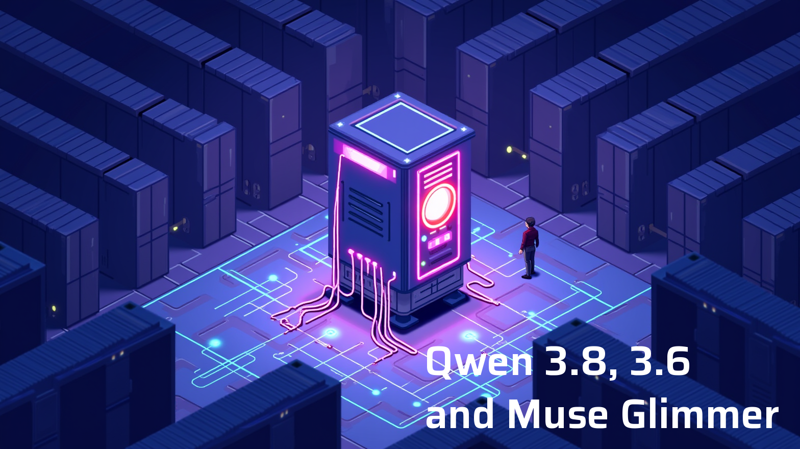 Qwen 3.8, Qwen 3.6 and Muse Glimmer compared